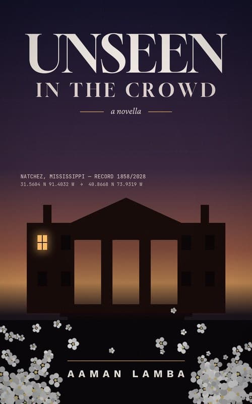 Unseen in the Crowd: A Novella by Aaman Lamba - Book cover for occult and esoteric literature